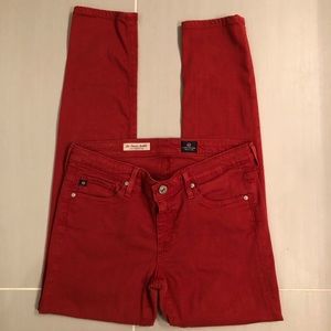 AG The Stevie ankle skinny jeans